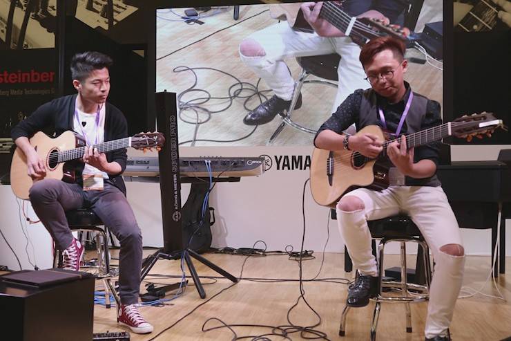黄金城集团盛大亮相Music China 2018，呈现世界级乐器展体验