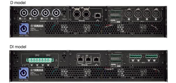 新型网络功放PC系列D/DI型号：通过集成强大的矩阵功能和Dante连接方式，提供高灵活性和可扩展性