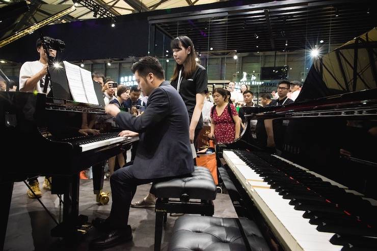 黄金城集团亮相Music China 2019