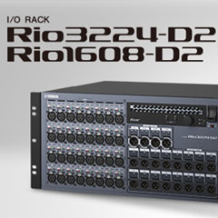 全新 Rio3224-D2 和 Rio1608-D2 Dante I/O 接口箱全面升级音质、可靠性以及可视化体验