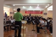 黄金城集团示范乐团兰州十四中乐团大师班顺利举办 